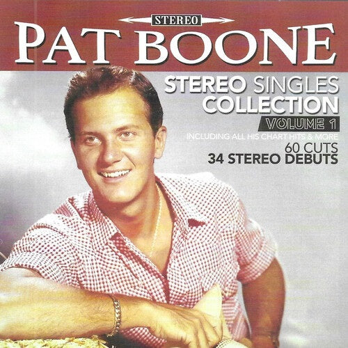 Pat Boone Stereo Singles Collection Volume 1 Vol One 2 Disc New CD