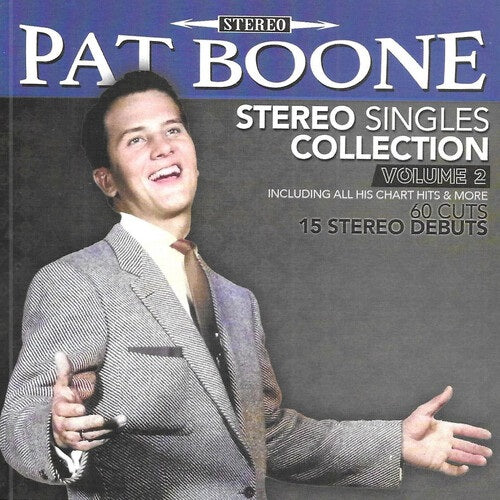 Pat Boone Stereo Singles Collection Volume 2 Vol Two 2 Disc New CD