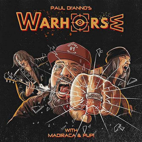 Paul Di'anno's Warhorse Self Titled Diannos New CD