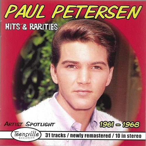 Paul Petersen Hits And Rarities 1961-1968 1961 1968 & New CD