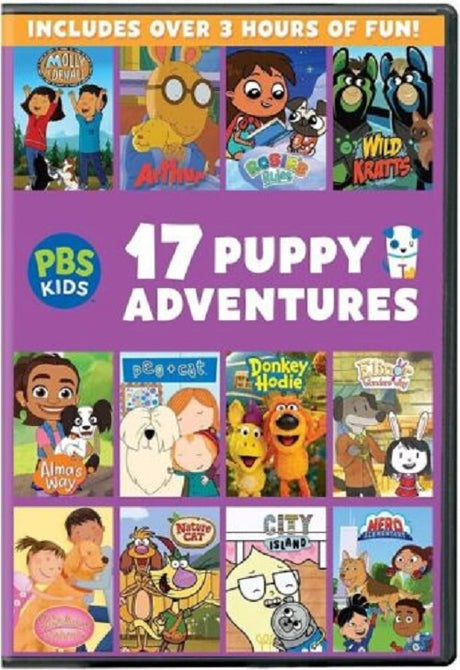 PBS KIDS 17 Puppy Adventures Seventeen New DVD