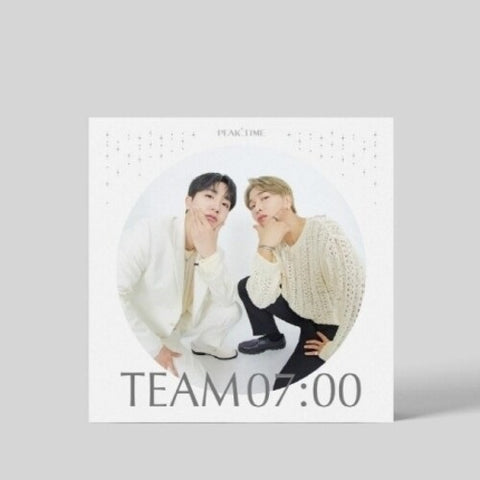 Peaktime Team 07:00 Version 07 00 New CD + Sticker + Photo Book + Poster Photos