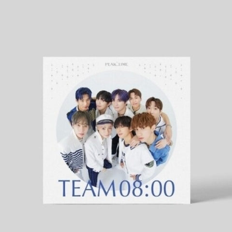 Peaktime Team 08:00 Version 08 00 New CD + Sticker + Photo Book + Poster Photos