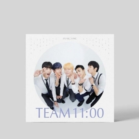 Peaktime Team 11:00 Version 11 00 New CD + Sticker + Photo Book + Poster Photos