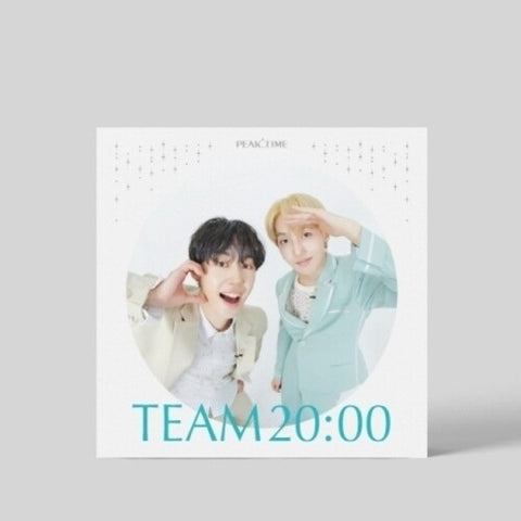 Peaktime Team 20:00 Version 20 00 New CD + Sticker + Photo Book + Poster Photos