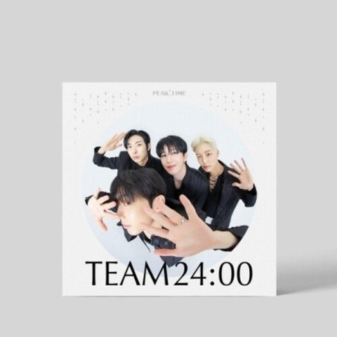 Peaktime Team 24:00 Version 24 00 New CD + Sticker + Photo Book + Poster Photos