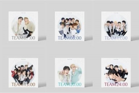 Peaktime Top6 Version Random Cover New CD + Sticker + Photo Book + Poster Photos