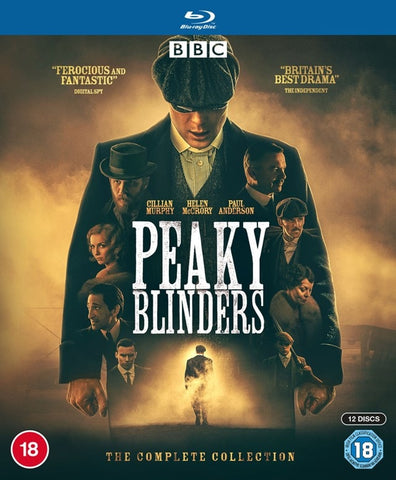 Peaky Blinders The Complete Collection Season 1 2 3 4 5 6 Series RegionB Blu-ray