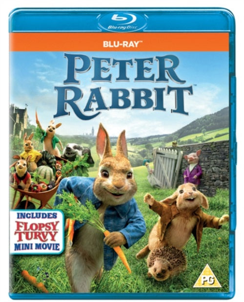 Peter Rabbit (James Corden Margot Robbie Daisy Ridley) New Region B Bl ...