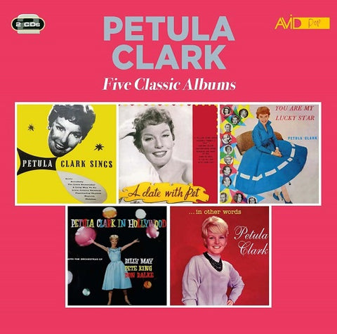 Petula Clark Five Classic Albums New CD