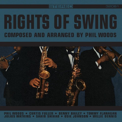 Phil Woods Rights of Swing New CD