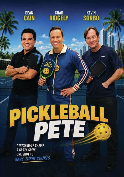 Pickleball Pete (Dean Cain Kevin Sorbo Chad Ridgely) New DVD Presale