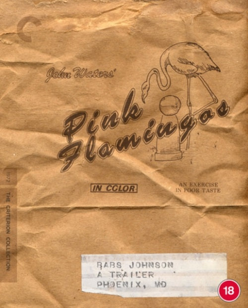 Pink Flamingos The Criterion Collection (Mink Stole Edith Massey) Reg B Blu-ray