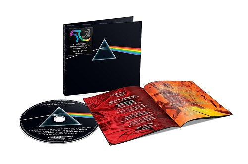 Pink Floyd The Dark Side Of The Moon 50th Anniversary Edition New CD + Book