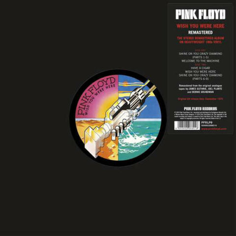 Pink Floyd Wish You Were Here New Vinyl LP Album