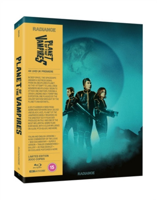 Planet of the Vampires Limited Edition 4K Ultra HD Reg B Blu-ray + Book Presale