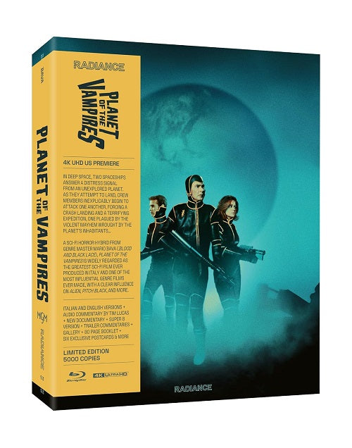 Planet of the Vampires Limited Edition New 4K Ultra HD Blu-ray Presale