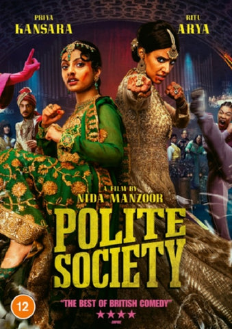Polite Society (Priya Kansara Ritu Arya Renu Brindle Rekha John-Cheriyan) DVD