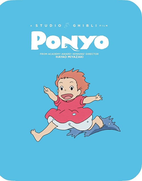 Ponyo (Cate Blanchett Liam Neeson) New Blu-ray + Steelbook Presale