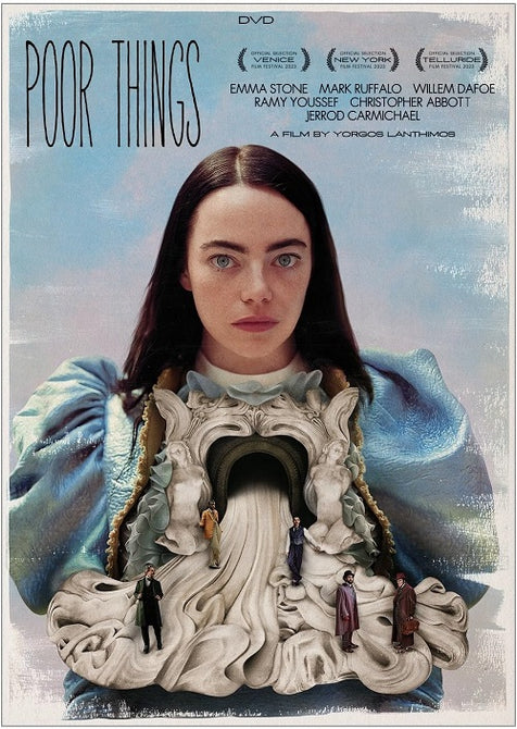 Poor Things (Emma Stone, Mark Ruffalo, Willem Dafoe) New Region 4 DVD