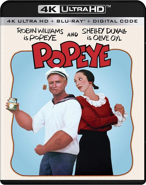 Popeye (Robin Williams) 45th Anniversary 4K Ultra HD Blu-ray + Digital Presale