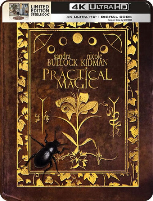 Practical Magic (Sandra Bullock) 4K Ultra HD Blu-ray Digital Steelbook Presale