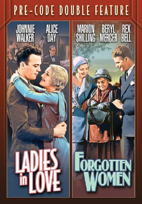 PreCode Double Feature Ladies in Love + Forgotten Women New DVD Presale