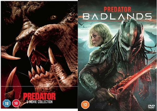 Predator 6 Movie Collection  Predator Badlands Region 4 DVD