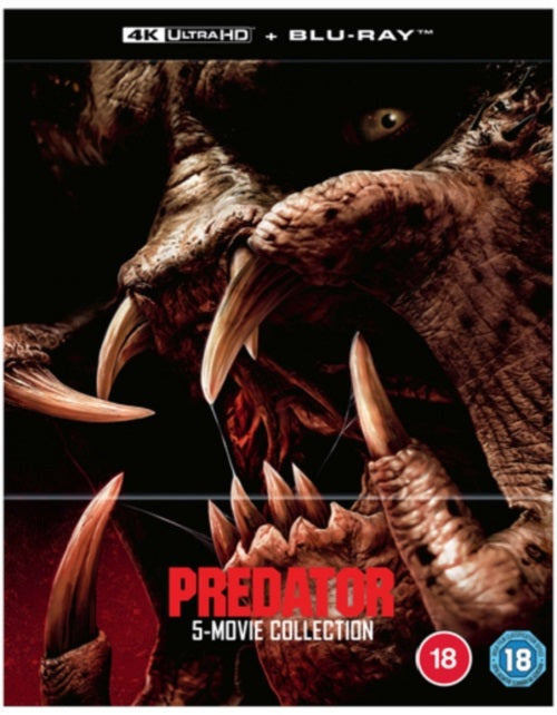Predator 5 Movie Collection New 4K Ultra HD Region B Blu-ray Box Set