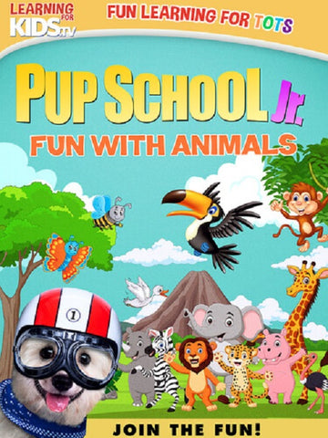 Pup School Jr Fun With Animals (Angie Gillespie Tina Shuster) New Blu-ray