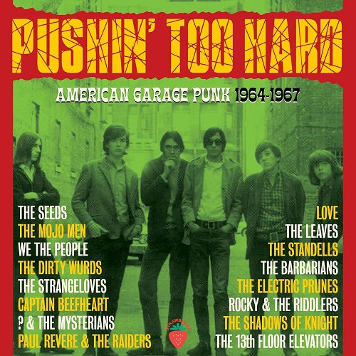 Pushin Too Hard American Garage Punk 1964-1967 1964 1967 3 Disc New CD