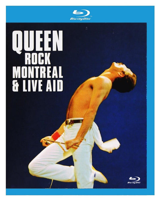 Queen Rock Montreal & Live Aid (Freddie Mercury) New Region B Blu-ray