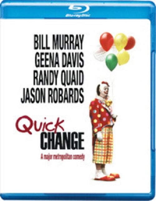 Quick Change (Jason Robards Jr. Bill Murray Geena Davis) New Blu-ray