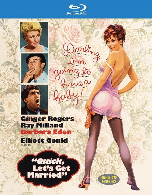 Quick Lets Get Married (Elliott Gould Barbara Eden) New Blu-ray + DVD Presale