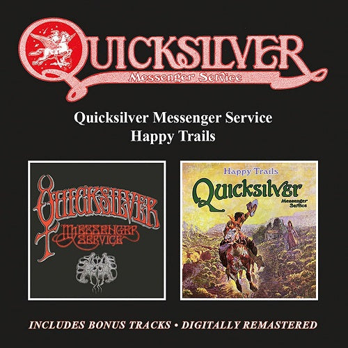 Quicksilver Messenger Service + Happy Trails 2 Disc New CD Presale ...