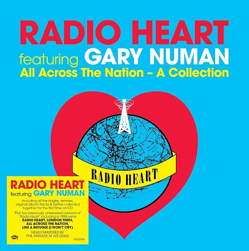 Radio Heart featuring Gary Numan All Across the Nation A Collection CD Presale
