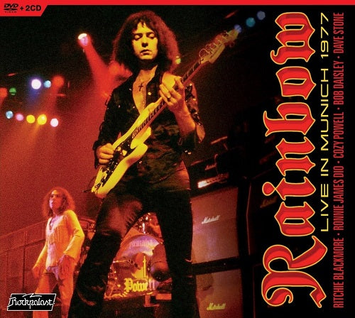 RAINBOW Live In Munich 1977 3 Disc New CD + DVD