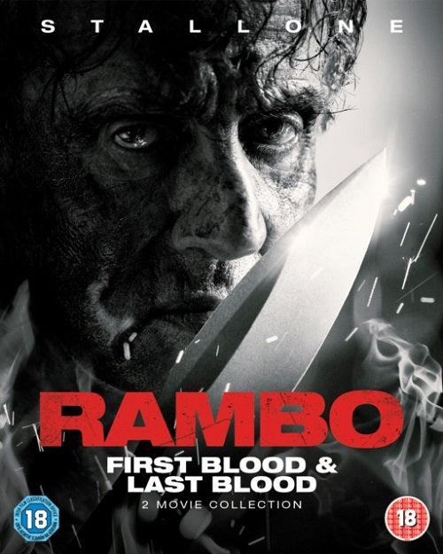 Rambo First Blood + Rambo Last Blood (Sylvester Stallone) New Region B Blu-ray