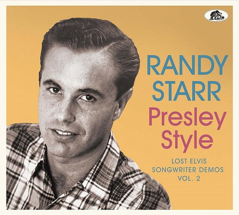 Randy Starr Presley Style Lost Elvis Songwriter Demos 2 Two New CD + Booklet