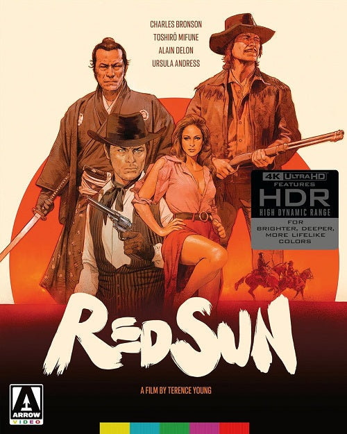 Red Sun (Charles Bronson) Limited Edition New 4K Ultra HD Blu-ray Presale
