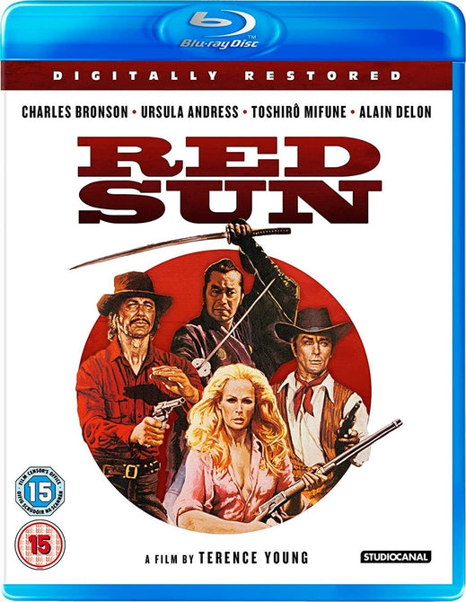 Red Sun (Charles Bronson, Toshiro Mifune) New Region B Blu-ray + Digital