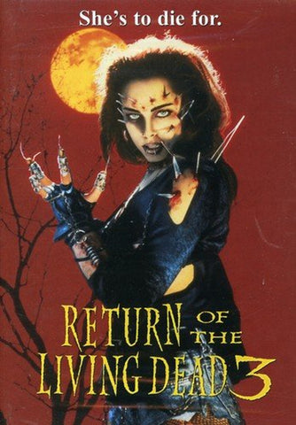 Return of the Living Dead 3 (Melinda Clarke) Three New Region 1 DVD