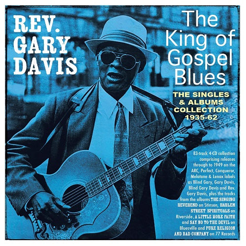 Rev Gary Davis The King of Gospel Blues 4 Disc New CD Box Set Presale