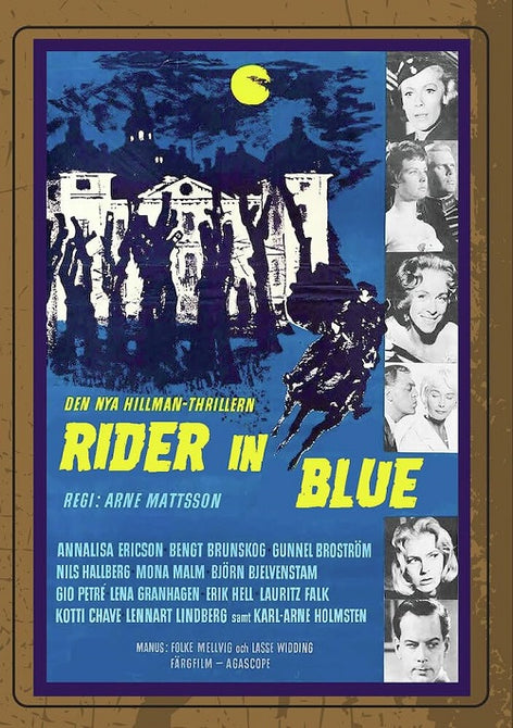 Rider In Blue (Karl-Arne Holmsten Annalisa Ericson) New DVD Presale