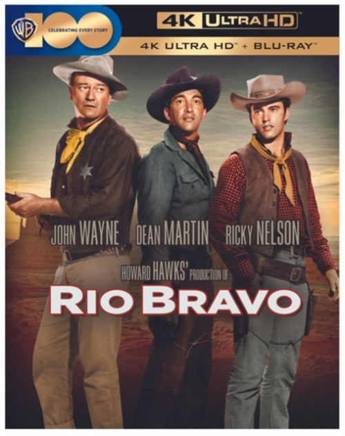 Rio Bravo (John Wayne Dean Martin) New 4K Ultra HD Region B Blu-ray