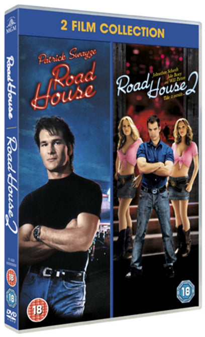 Road House 1 + Road House 2 Patrick Swayze 2 Film Collection New 2xDVD Region 4