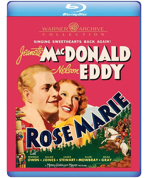 Rose Marie (Jeanette MacDonald Nelson Eddy Reginald Owen) New Blu-ray Presale