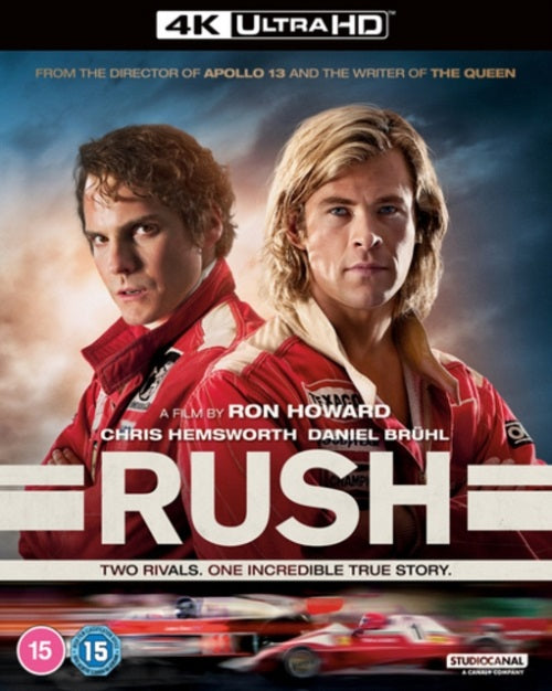 Rush (Chris Hemsworth Natalie Dormer) New 4K Ultra HD Region B Blu-ray Presale