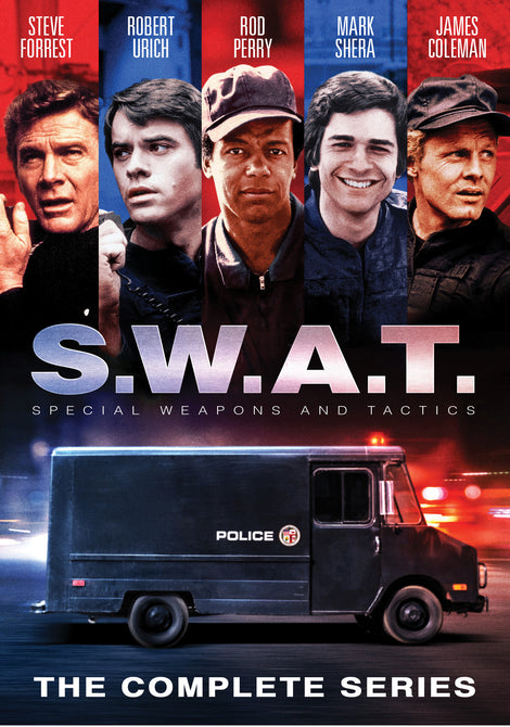 S.W.A.T. The Complete Series Season 1 2  (Steve Forrest) SWAT New DVD Region 1