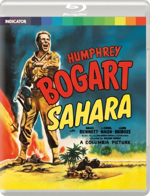 Sahara (Humphrey Bogart Bruce Bennett J. Carrol Naish) Reg B Blu-ray Presale